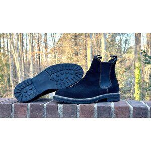 CREVO Douro Men's U.S. Size 11 Black Chelsea Boots Worn Twice The Deep Cleaned